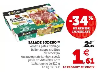 U Express Sodebo salade offre