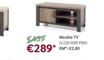 Meubles Crack Meuble Tv offre