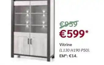 Meubles Crack Vitrine offre