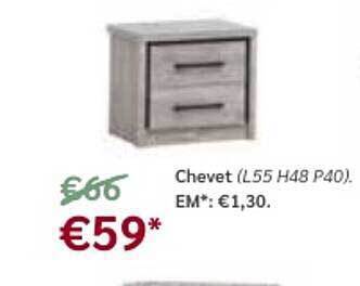Meubles Crack Chevet offre