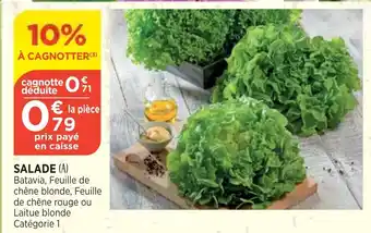 Bi1 Salade offre
