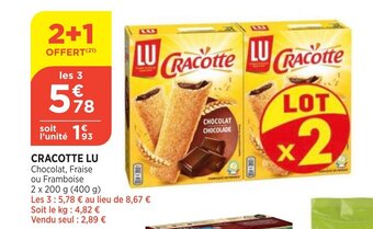 Bi1 Cracotte Lu offre