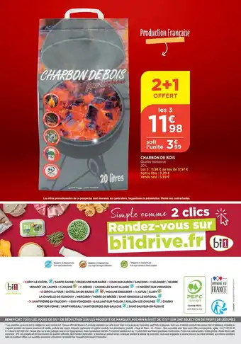 Bi1 Charbon De Bois offre