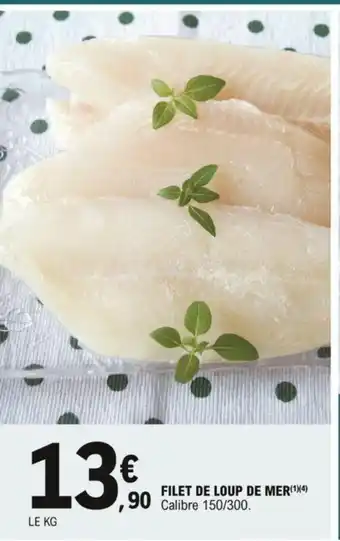 E.Leclerc Filet De Loup De Mer offre
