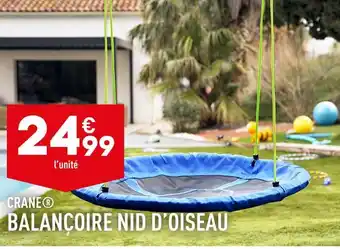ALDI Crane balançoire nid d’oiseau offre