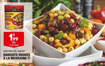 ALDI Hacienda del sabor haricots rouges à la mexicaine offre