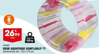 ALDI Crane roue aquatique gonflable offre
