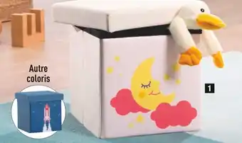 ALDI Home creation kids pouf pliable à led offre