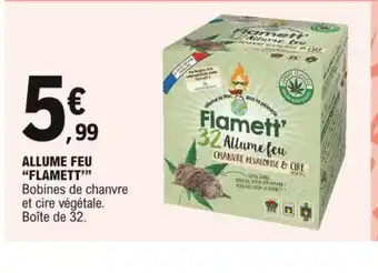 E.Leclerc Allume Feu "Flamett" offre
