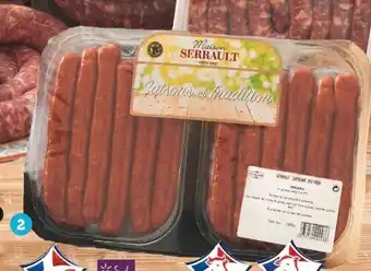 Super U Véritable Merguez L'Originale Serrault offre