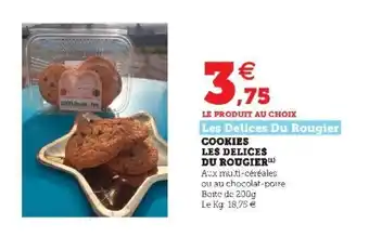 Cookies Les Delices Du Rougier