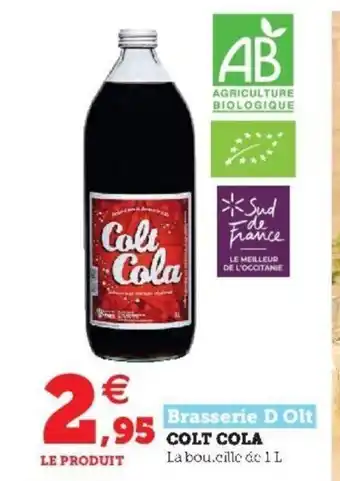 Super U Colt Cola offre