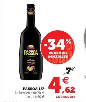 Super U Passoa 15 offre