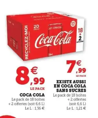 Super U Coca Cola offre