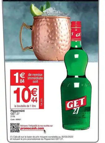 Promocash Pippermint Get 27 offre