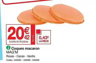 Coques Macaron Mag'm