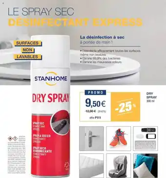 Stanhome Dry Spray offre