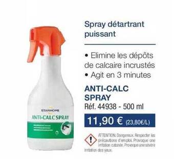 Stanhome Anti-calc Spray offre