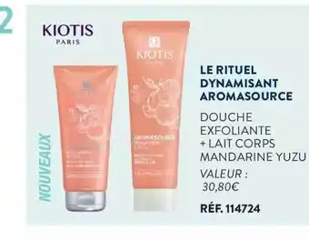 Stanhome Douche Exfoliante + Lait Corps Mandarine Yuzu offre