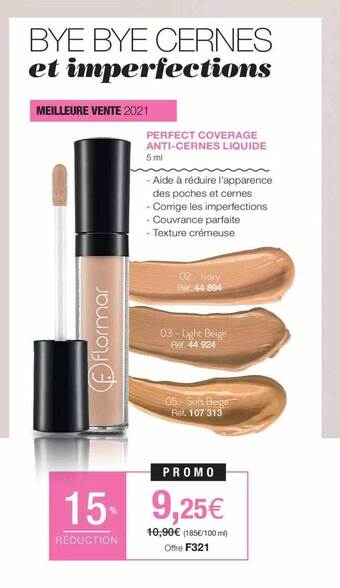 Stanhome Perfect Coverage Anti-cernes Liquide offre