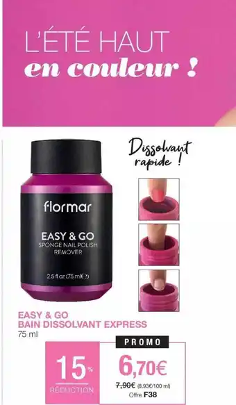 Stanhome Easy & Go Bain Dissolvant Express offre