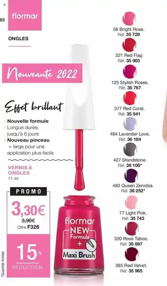 Stanhome Vernis à Ongles offre
