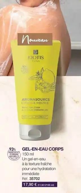 Stanhome Gel-en-eau Corps offre
