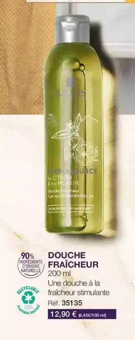 Stanhome Douche Fraîcheur offre