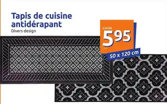 Action Tapis De Cuisine Antidérapant offre