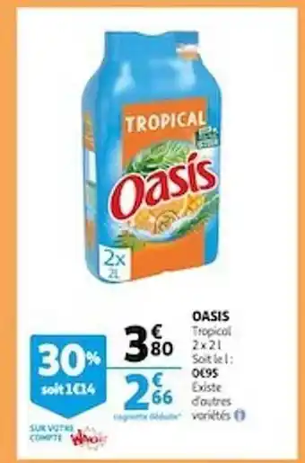 Auchan Oasis offre
