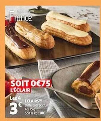 Auchan éclairs offre