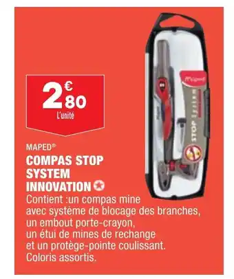 ALDI Maped Compas Stop System Innovation offre