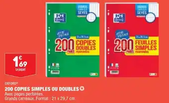 200 Copies Simples Ou Doubles