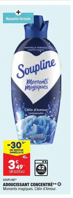 ALDI Soupline Adoucissant Concentré offre