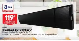 ALDI Chauffage de Terrasse offre
