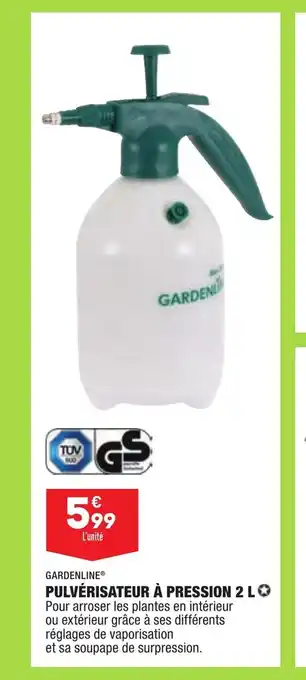 ALDI Pulvérisateur à Pression 2L offre