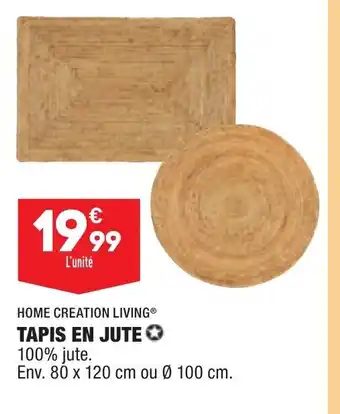 ALDI Tapis En Jute offre