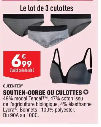 ALDI Soutien-Gorge Ou Culottes offre