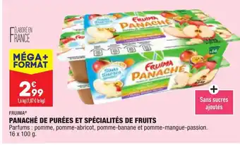 ALDI Panaché de Purées Et Spécialités de Fruits offre