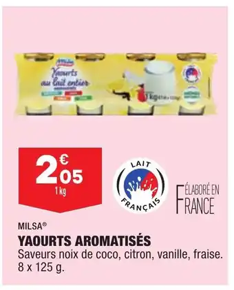 Milsa Yaourts Aromatisés