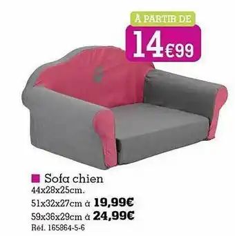 Kandy Sofa Chien offre
