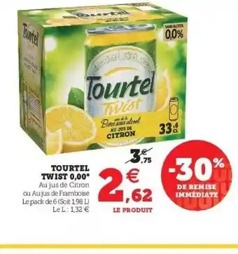 Hyper U Tourtel Twist 0,00° offre