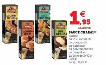Hyper U Sauce Charal offre