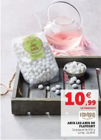 Super U Anis Les Anis de Flavigny offre