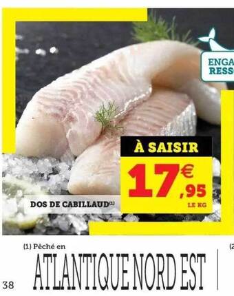 Hyper U Dos De Cabillaud offre