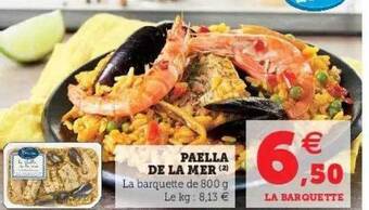 Hyper U Paëlla De La Mer offre