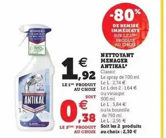 Nettoyant Ménager Antikal
