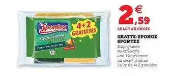 Hyper U Gratte-éponge Spontex offre