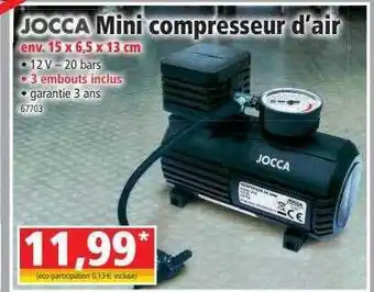 Norma Mini Compresseur D'air Jocca offre