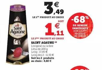 Hyper U Saint Agaûne offre